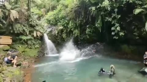 Riview curug pangeran di bogor