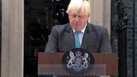 “I’m a booster rocket that fulfilled its function”Johnson’s farewell speech