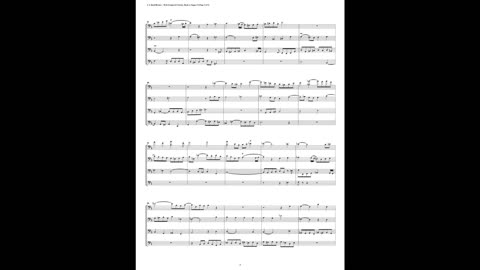 J.S. Bach - Well-Tempered Clavier: Part 2 - Fugue 13 (Bassoon Quartet)
