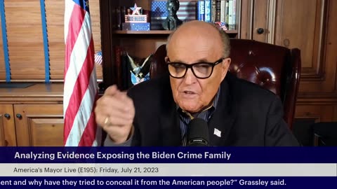 America's Mayor Live (E195): Analyzing Evidence Exposing the Biden Crime Family