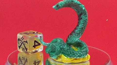 Bloody snake guards treasure. Dnd. Pathfinder.