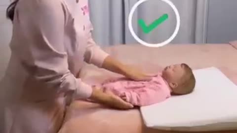 New born holding