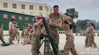 China Training Children For WAR