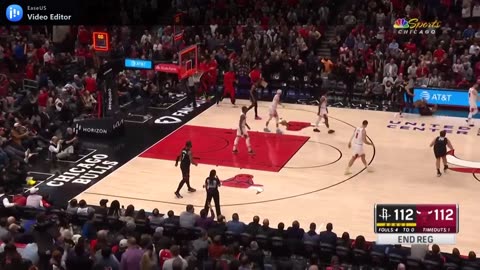 Game Recap Bulls 124 vs Rockets 119