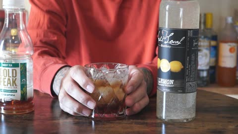 Verdi Local Distillery Lemon Whiskey & Gold Peak Sweet Tea