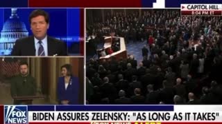 Tucker Carlson is on Fire. He just roasted Zelensky and the Dems