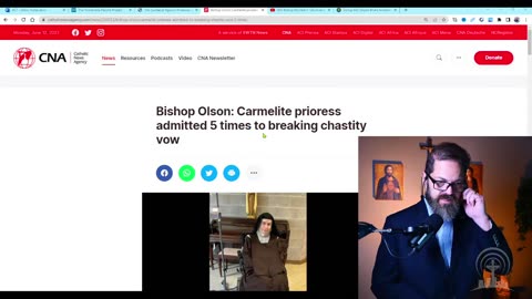 Live News Today | What did Bishop Stowe say??? The Eucharist Against Americanism