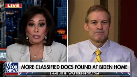 Chairman Jim Jordan Blasts the White House's Hypocrisy on Joe Biden's Classified Documents Scandal