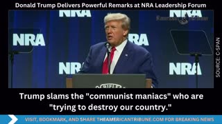 Trump Slams the "Communist Maniacs" who are trying to Destroy our Country