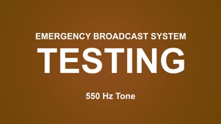 THIS IS A TEST OF THE EMERGENCY BROADCAST SYSTEM (EBS)