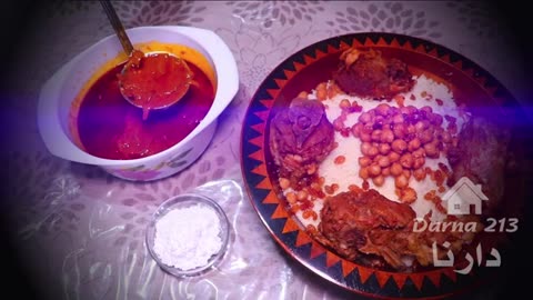 Barbousha with meat for weddings (couscous - food) recipe by Darna