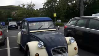 old vintage car . Bridport 25th Sep 2022