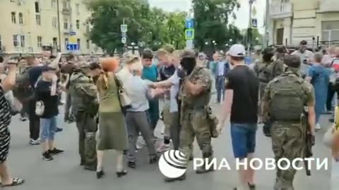 Fights between supporters and opponents of Wagner at Headquarters of Southern Military District