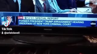 Trump in court