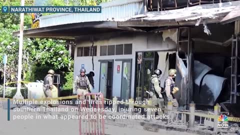 Multiple Bomb And Arson Attacks Rock Southern Thailand