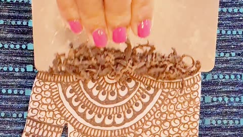 Henna scraping ASMR