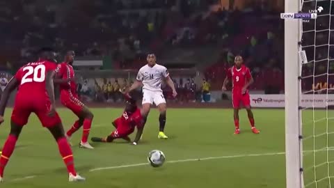 Summary of the match between Egypt and Guinea Bissau today 1/0-