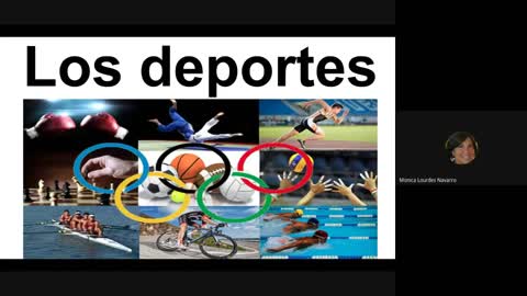 Clase de español-Los deportes-Spanish Class-The sports.