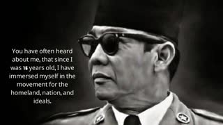 THE WORLD SHAKES! YOUNG PEOPLE THESE MOTIVATIONAL WORDS OF BUNG KARNO