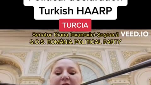 Rumunská senátorka o HAARP