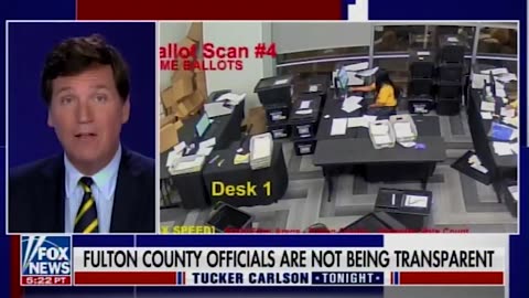 Tucker Carlson on Duplicated Ballots, Falsified Tally Sheets and Mail-In Ballot Fraud