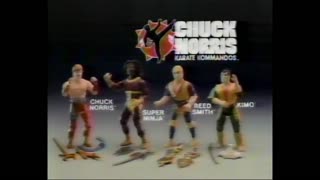 August 1986 - Chuck Norris Action Figures