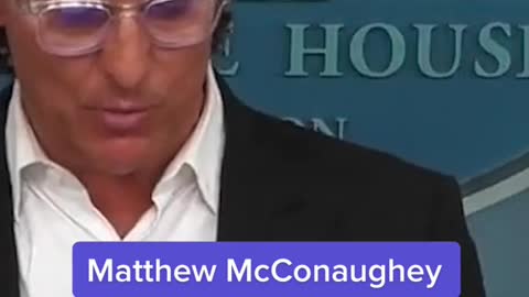 Matthew McConaughey calls for gun reform