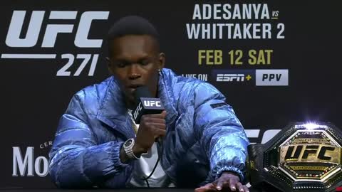 UFC fighter Israel Adesanya says "Joe Rogan is one of the nicest, coolest, humble motherf*ckers I've had the pleasure of working with."