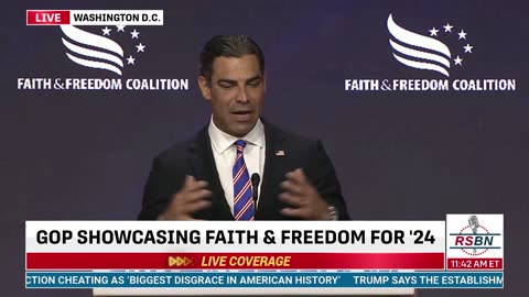 FULL SPEECH: Francis Suarez Faith and Freedom Coalition: Road to Majority Conference 6/23/23