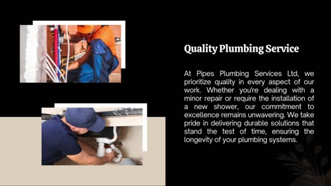 Plumber Services Sherwood Park - Pipes Plumbing Services Ltd