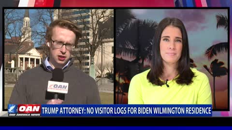 Trump Attorney: No visitor logs for Biden Wilmington residence