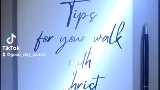 Tips for your walk with Christ | Free E-Book. Link in comment . #amen #biblepassages #bible #jesus