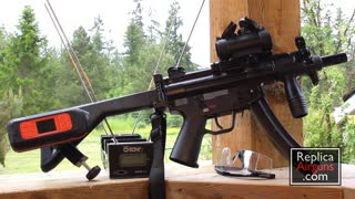 Umarex MP5K PDW CO2 BB Gun Chronograph - Shooting & Slow-mo