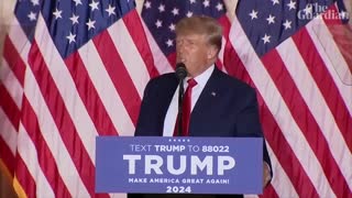 Donald Trump announces 2024 presidential run