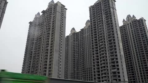 In China, buyers occupy 'rotting' unfinished homes