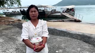 Thai woman fulfills promise to massacred granddaughter