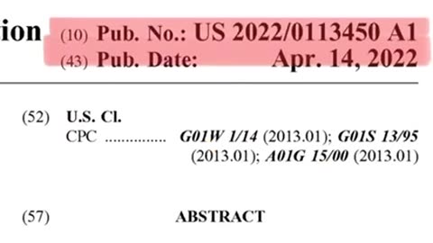 2022 - Weather Modification Patents