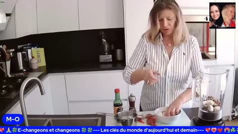 Capsule Qui l'eût cru avec Marie-Odile & Maj 28/02 Mousse de champignons aux noix de grenoble