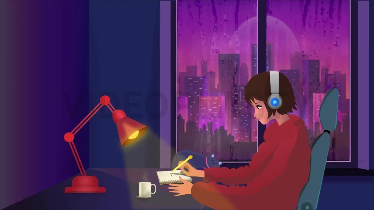 Midnight Lofi Vibes: Chill Beats to Wind Down and Relax