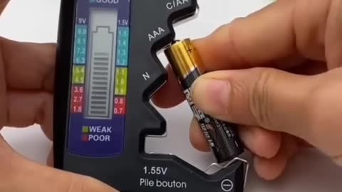 Battery tester checker