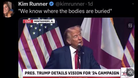 “We will quickly destroy the deep state, we know where the bodies are buried”