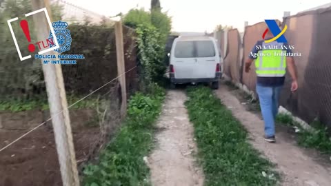 Nueve detenidos en Cádiz que tenían una guardería con 4.000 kilos de hachís