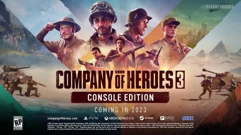 Company of Heroes 3 - Official Console Edition Trailer _ The Game Awards 2022