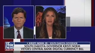 Governor Noem vetoed the cryptocurrency bill.