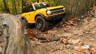 ⚠️RC CAR EXPEDITION⚠️ KRCSKY LES #9 -TRX4 Bronco 2021, yellow, roots 2/ RC Driver Studio