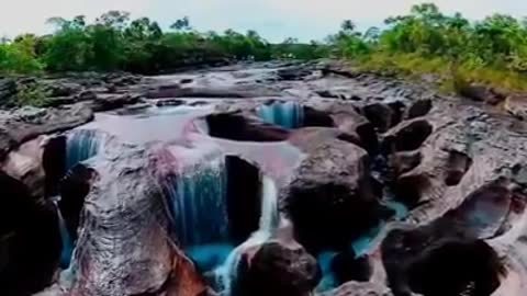 Colombia is dubbed the “River of Five Colors” and “Liquid Rainbow”