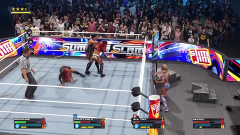 BlackMonkTheGamer - WWE 2K24 Womens 4-Way Match