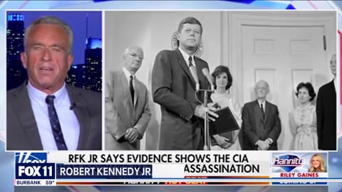 RFK Jr. blames CIA for JFK assassination