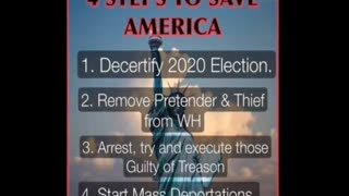 4 Steps To Save America