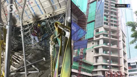 Worker killed in building site collapse in KL
